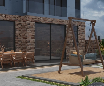 New Chinese Style Courtyard/landscape-ID:930751099