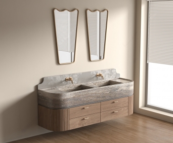 Modern Bathroom Cabinet-ID:534470083