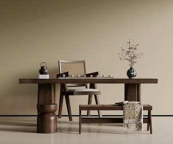 New Chinese Style Tea Tables And Chairs-ID:195884944