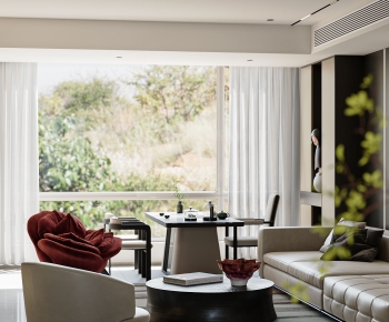 Modern A Living Room-ID:381992108