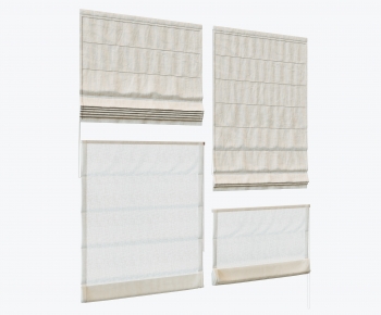 New Chinese Style Roman Curtain-ID:527503975