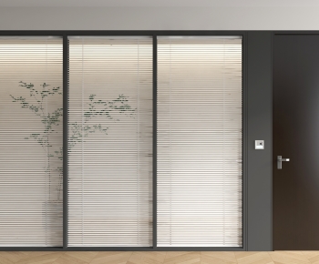Modern Glass Screen Partition-ID:339242944