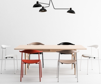 Nordic Style Dining Table And Chairs-ID:344460016