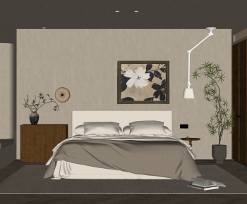 Wabi-sabi Style Bedroom-ID:188333992