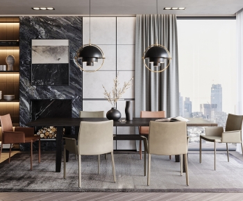 Modern Dining Room-ID:770653018