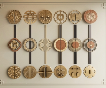 New Chinese Style Door Handle-ID:817454101