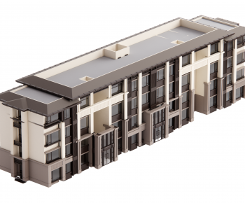 Modern Residential Building-ID:979003915