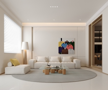 Modern A Living Room-ID:812913894