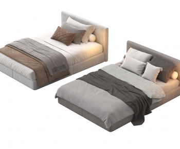 Modern Double Bed-ID:157767069