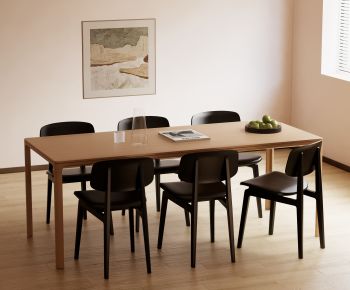Modern Dining Table And Chairs-ID:476411104