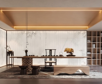 New Chinese Style Tea House-ID:660187962