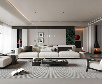 Modern A Living Room-ID:240720998