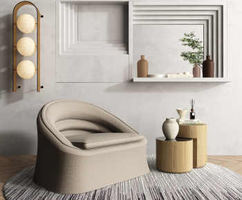 Modern Single Sofa-ID:346926932