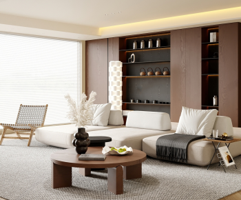 Modern A Living Room-ID:941499954