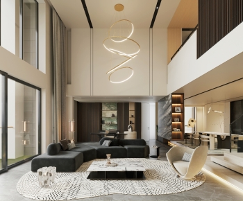 Modern A Living Room-ID:368609918