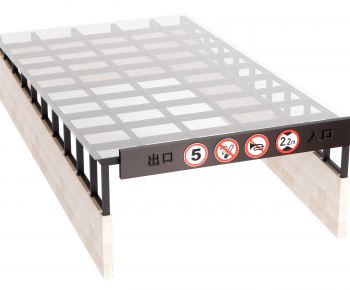 Modern Underground Parking Lot-ID:662344931