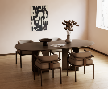 Modern Dining Table And Chairs-ID:285986903