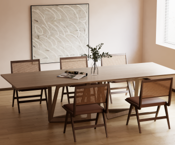 Modern Dining Table And Chairs-ID:273349329