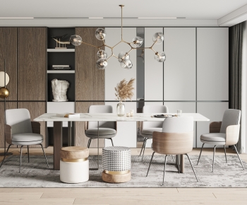 Modern Dining Room-ID:852608923