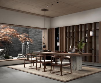 New Chinese Style Tea House-ID:258076911