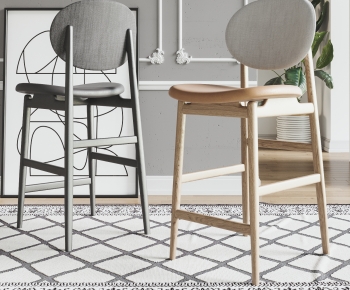 Nordic Style Bar Chair-ID:922969108