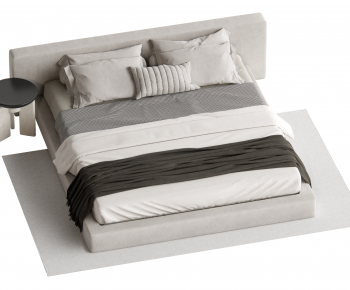 Modern Double Bed-ID:363333941