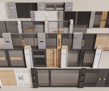 New Chinese Style Gate-ID:274427895