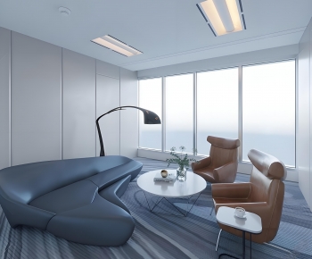 Modern Office Negotiation Area-ID:740609888