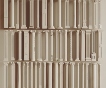 European Style Roman Pillar-ID:701420349
