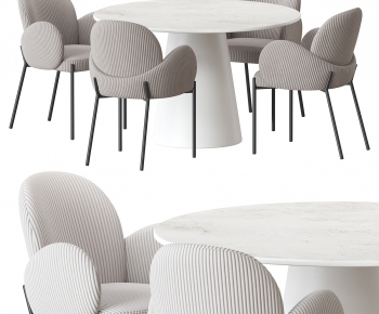 Modern Dining Table And Chairs-ID:462234972