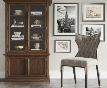 American Style Dining Chair-ID:416439064