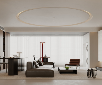 Modern A Living Room-ID:136730911