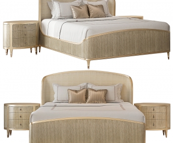 Modern Double Bed-ID:296065092