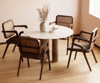 Modern Dining Table And Chairs-ID:530221949