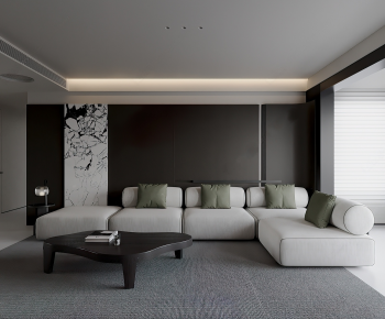 Modern A Living Room-ID:925839908