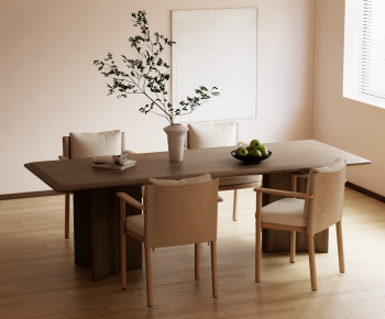 Modern Dining Table And Chairs-ID:716541057