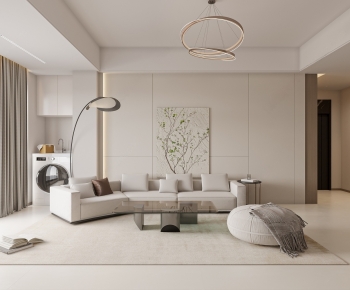 Modern A Living Room-ID:563058917