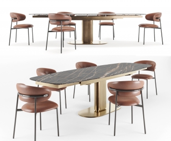 Modern Dining Table And Chairs-ID:950436129