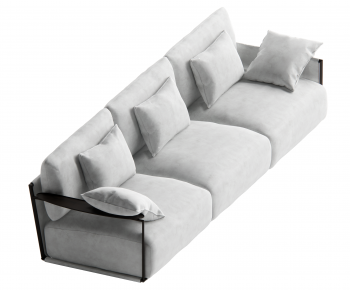 Modern Three-seat Sofa-ID:490067966