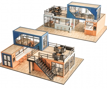 Modern Appearance Of Commercial Building-ID:659240964