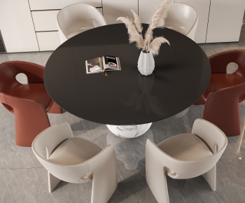 Modern Dining Table And Chairs-ID:333656078