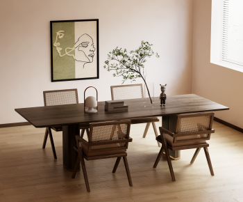 Modern Dining Table And Chairs-ID:761486051