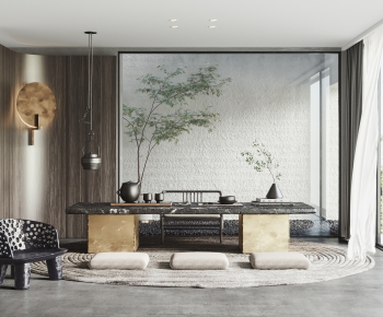 New Chinese Style Tea House-ID:936734915