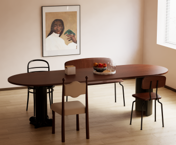 Modern Dining Table And Chairs-ID:632417929