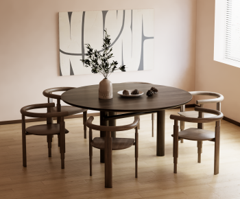 Modern Dining Table And Chairs-ID:266421082