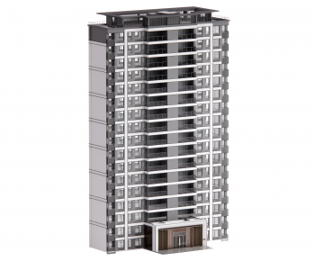 Modern Residential Building-ID:955041891