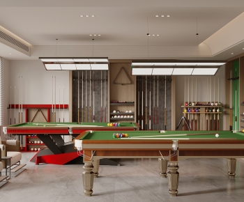 Modern Billiards Room-ID:767333981