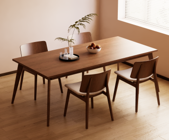 Modern Dining Table And Chairs-ID:276141293