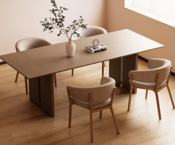 Modern Dining Table And Chairs-ID:660651929