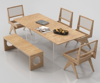 Modern Dining Table And Chairs-ID:860812906
